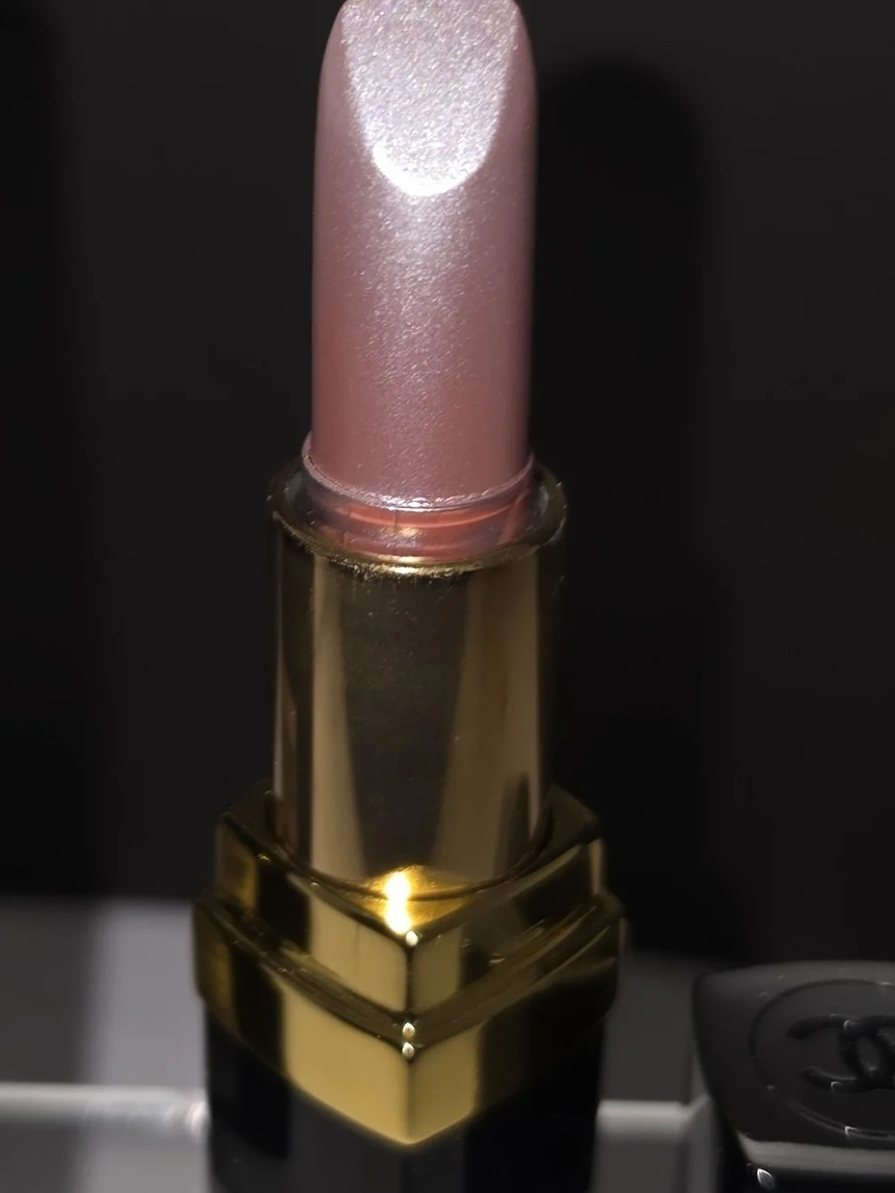 SUPER RARE VINTAGE CHANEL Rouge Lumière Metallic Creme Lipstick - 